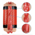 Двусторонний реалистичный мастурбатор, Double Entrance RED, вагина/рот Двусторонний реалистичный мастурбатор, Double Entrance RED, вагина/рот