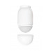Мастурбатор нереалистичный MEN'S MAX CAPSULE 06 PETAL, TPE, белый, 8 см