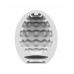 Satisfyer Egg Single Bubble - инновационный влажный мастурбатор-яйцо, 7х5.5 см