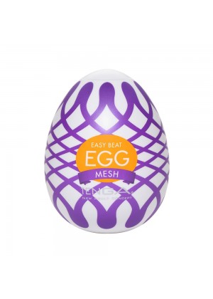 Tenga Wonder Mesh - Мастурбатор-яйцо из новой коллекции, 6.1х4.9 см