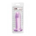 Насадка на пенис рельефная TOYFA Basic, TPE, фиолетовый, 12 см