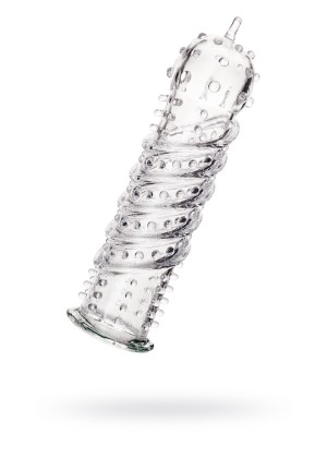 Насадка на пенис A-Toys by TOYFA Kors, TPR, прозрачный, 15,3 см Насадка на пенис A-Toys by TOYFA Kors, TPR, прозрачный, 15,3 см