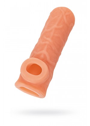 Насадка реалистичная KOKOS NUDE SLEEVE с дополнительной стимуляцией, TPE, телесная, 15.6 см Насадка реалистичная KOKOS NUDE SLEEVE с дополнительной стимуляцией, TPE, телесная, 15.6 см