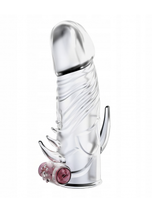 Насадка на пенис с вибрацией Penis Sleeve, 13 см