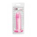 Насадка на пенис рельефная TOYFA Basic, TPE, розовый, 12 см