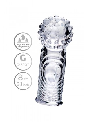 Насадка на палец A-Toys Ricol, ТРЕ, прозрачный, 8 см