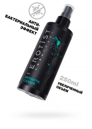 Антибактериальное средство Erotist Toy Cleaner, для обработки игрушек, 250 мл