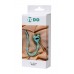 Анальная цепочка ToDo by Toyfa Froggy, силикон, мятная, 27,4 см, Ø 1,4 см	
