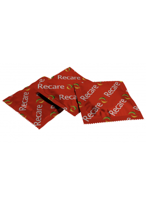 Презервативы «Recare» ребристые, с ароматом кока колы, 1 шт.