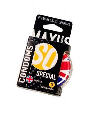 Презервативы Maxus Special, точечные, латекс, ребристые, пластиковый кейс, 3 шт. Презервативы Maxus Special, точечные, латекс, ребристые, пластиковый кейс, 3 шт.