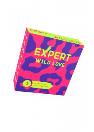 Презервативы EXPERT Wild Love, микс ,3шт