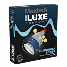 Презервативы Luxe Maxima Глубинная бомба №1