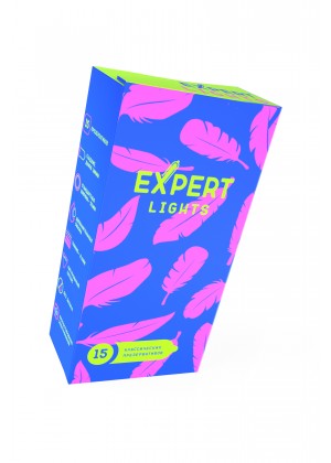 Презервативы EXPERT Lights, ультратонкие, 15 шт Презервативы EXPERT Lights, ультратонкие, 15 шт