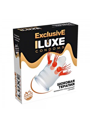 Презервативы Luxe Exclusive Шоковая терапия №1, 1 шт