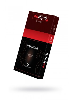 Презервативы Luxe DOMINO CLASSIC Harmony 6 шт, 18 см