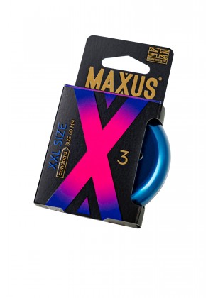 Презервативы Maxus XXL, латекс, увеличенный размер 3 шт.