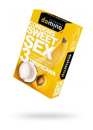 Презервативы Luxe DOMINO SWEETSEX, тропические фрукты №3