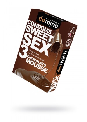 Презервативы Luxe DOMINO SWEETSEX, шоколад №3