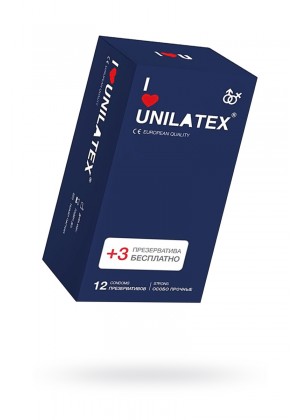 Презервативы Unilatex Extra Strong гладкие №12 Презервативы Unilatex Extra Strong гладкие №12