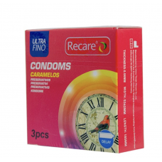 Презервативы Recare с эффектом продления полового акта, 3 шт