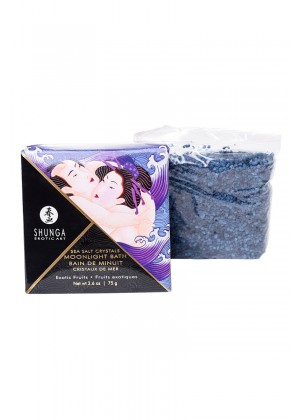 Соль Мёртвого моря Shunga Moonlight Bath "Экзотические фрукты" с лечебными свойствами, 75 гр.