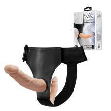 Двойной реалистичный страпон, Passionate harness, 13,5/10,2 см