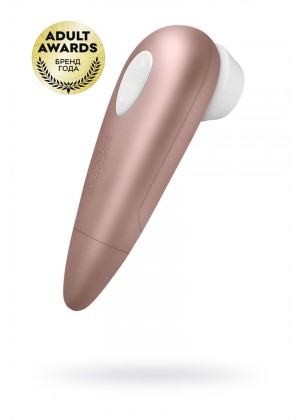 Вакуум-волновой бесконтактный стимулятор клитора Satisfyer 1 NG, ABS пластик, розовый, 14 см.