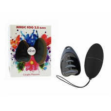 Виброяйцо с дистанционным управлением, Magic Egg 3.0 Black 10 Modes
