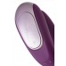 Стимулятор для пар Satisfyer Double Fun Connect App, с пультом ДУ, силикон, фиолетовый, 9 см
