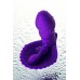 Вибратор A-Toys by TOYFA Fash с клиторальным стимулятором, силикон, фиолетовый, 12 см