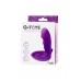 Вибратор A-Toys by TOYFA Fash с клиторальным стимулятором, силикон, фиолетовый, 12 см