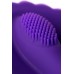 Вибратор A-Toys by TOYFA Fash с клиторальным стимулятором, силикон, фиолетовый, 12 см