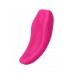 Клиторальный вибратор в трусики JOS FLIRTY, силикон, розовый, 9,3 см