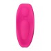Клиторальный вибратор в трусики JOS FLIRTY, силикон, розовый, 9,3 см