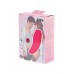 Клиторальный вибратор в трусики JOS FLIRTY, силикон, розовый, 9,3 см