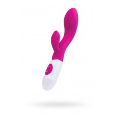 Вибратор с клиторальным стимулятором TOYFA A-Toys Fela, Силикон, Розовый, 20,5 см
