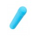 Вибропуля A-Toys by TOYFA MURR, силикон, голубой, 10 см