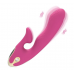 Нереалистичный вибратор для двойной стимуляции, Sally, розовый Нереалистичный вибратор для двойной стимуляции, Sally, розовый