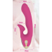 Нереалистичный вибратор для двойной стимуляции, Sally, розовый Нереалистичный вибратор для двойной стимуляции, Sally, розовый