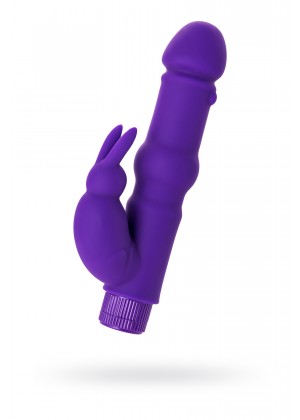 Нереалистичный вибратор A-Toys by TOYFA Madby, силикон, фиолетовый, 18 см Нереалистичный вибратор A-Toys by TOYFA Madby, силикон, фиолетовый, 18 см