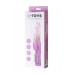 Вибратор с клиторальным стимулятором TOYFA A-Toys High-Tech fantasy, TPE, розовый, 22,5 см