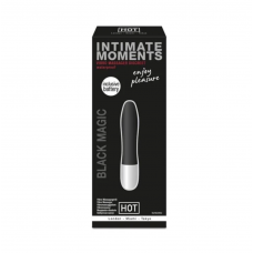 Мини вибратор, Discreet от HOT, черный, 11,5 см