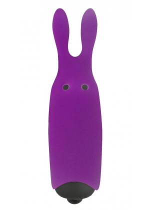 Карманный вибратор-кролик, Rabbit Adrien Lastic, фиолетовый, 8,5 см Карманный вибратор-кролик, Rabbit Adrien Lastic, фиолетовый, 8,5 см