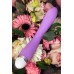 Нереалистичный вибратор Flovetta LANTANA, силикон, фиолетовый, 22 см