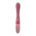 Вибратор Flovetta ROSE, силикон, розовый, 19 см
