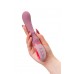 Вибратор Flovetta ROSE, силикон, розовый, 19 см