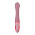 Вибратор Flovetta ROSE, силикон, розовый, 19 см