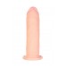 Реалистичный вибратор TOYFA RealStick Elite Vibro, TPR, телесный, 7 режимов вибрации, 21 см