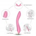 Нереалистичный вибратор Buy Flamingo G-spot, 22,2 см, розовый