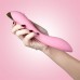 Нереалистичный вибратор Buy Flamingo G-spot, 22,2 см, розовый